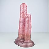 Realistischer Dildo Butt Plug Mit, Dildo Echt Penis Sexspielzeug， Masturbations Dildo Sexspielzeug Für Analdildo Silikon ，sexspielzeug Für Frauen,with Strong Suction Cup Stimulating G-Spot