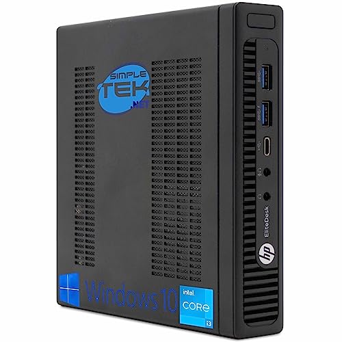 HP EliteDesk 800 G2 USDT Core i3 3,70 GHz Windows 10 Pro | 64 GB RAM SSD 2 TB | USB Type-C DisplayPort Smartworking (Generalüberholt)