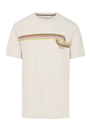 Protest Men T-Shirt PRTTHEBES Kitoffwhite M