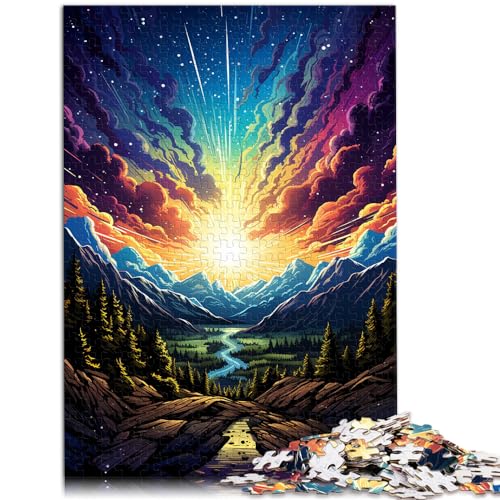 Puzzle-Geschenk: Fantasievolle, wunderschöne Landschaft, Puzzle für Erwachsene, 1000-teiliges anspruchsvolles, unterhaltsames Spiel für die ganze Familie, 1000 Teile (50 x 75 cm)