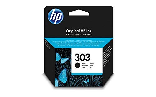 HP Inc. Ink/Original 303 Black **New Retail**, T6N02AE#301 (**New Retail**)