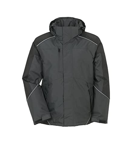 Planam Outdoor Winter Jacke Desert in Verschiedenen Farben und Größen bis 8XL (XXL, grau-schwarz)