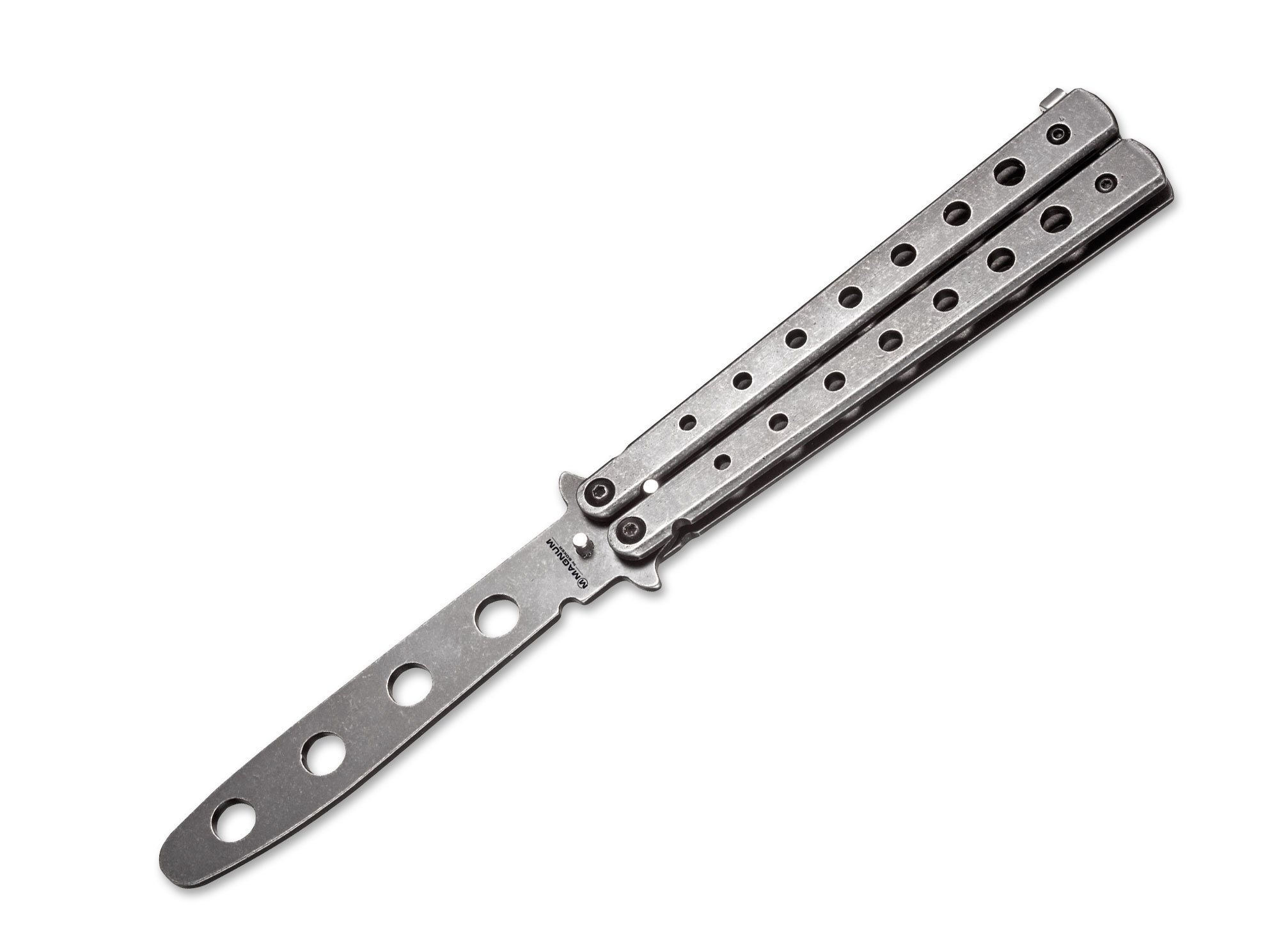 Magnum 01MB612 Balisong Trainer 2nd Gen Trainingsmesser, Silber