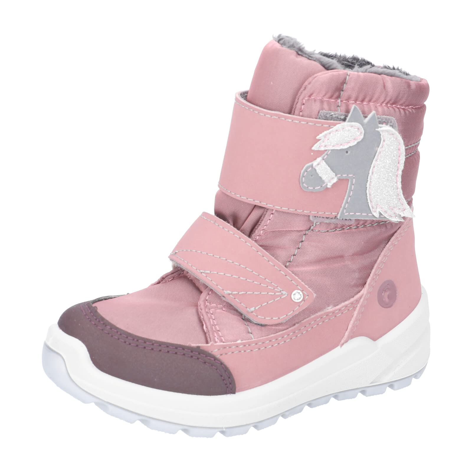 RICOSTA Mädchen Winterstiefel GAREI,Kinder Boots,WMS:Mittel,lose Einlage,Sympatex,waschbar,Outdoor-Kinderschuhe,gefüttert,Sucre/Candy (320),32 EU