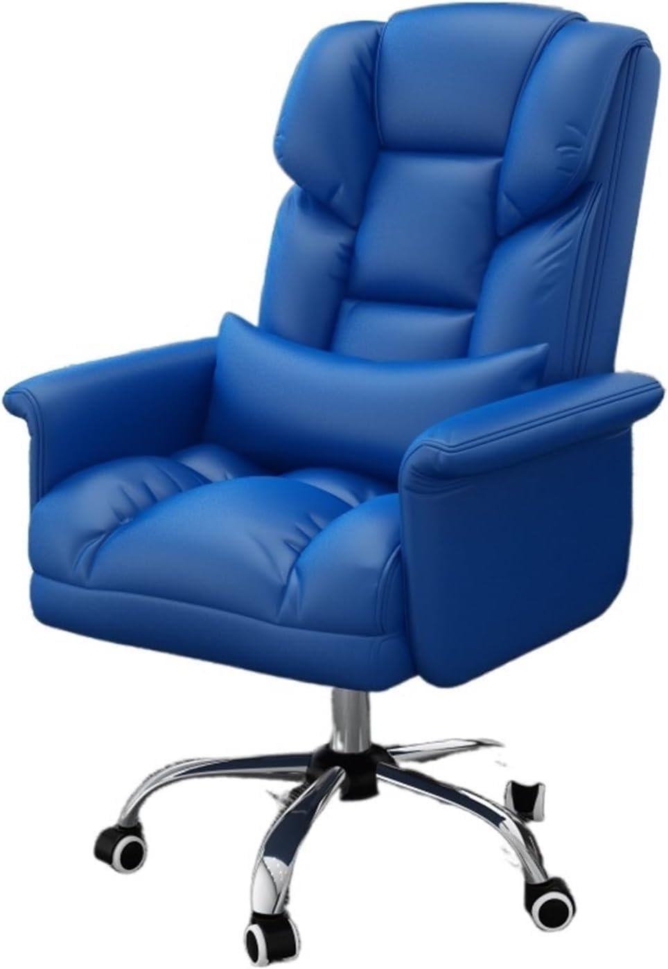 TBSZCM Chefstühle, Bürostühle, Computer-Rückenlehne, ergonomische Sofa-Bürostühle, bequemer Möbelstuhl (Farbe: Königsblau), interessant Run forward