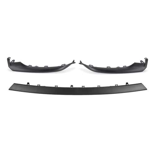 Splitter 3 Stück Auto Front Stoßstange Splitter Lip Grille Lower Trim Molding Diffusor Abdeckung 5312206040 Für Toyota Für Camry SE Für XSE 2018-2020 Frontlippe(Matt-schwarz)