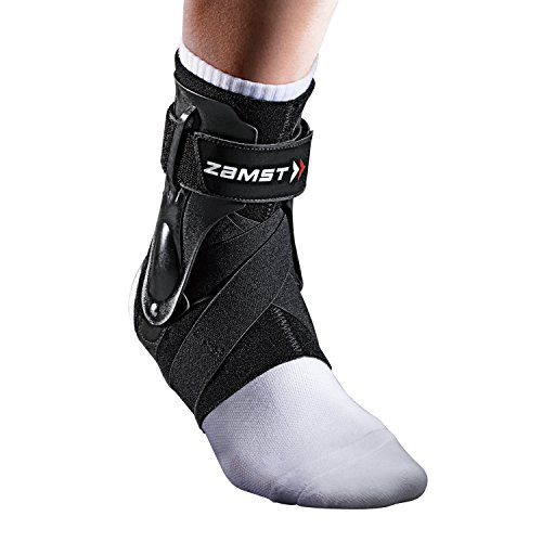 Zamst A2-DX Sprunggelenkbandage Verstellbar gegen Umknicken(Linker -S)Schwere Verstauchungen Grad III Chronische Instabilität -Ideal zum Sport- Bandage Fußgelenk Männer & Frauen-Korrekte Passform L&R