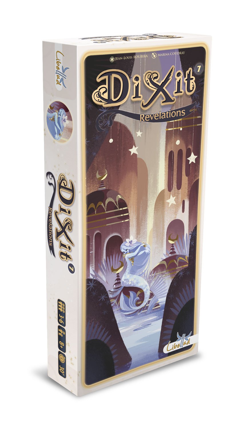 Asmodee - Dixit 7 Revelations, Erweiterung des Brettspiels, italienische Ausgabe, 8011.