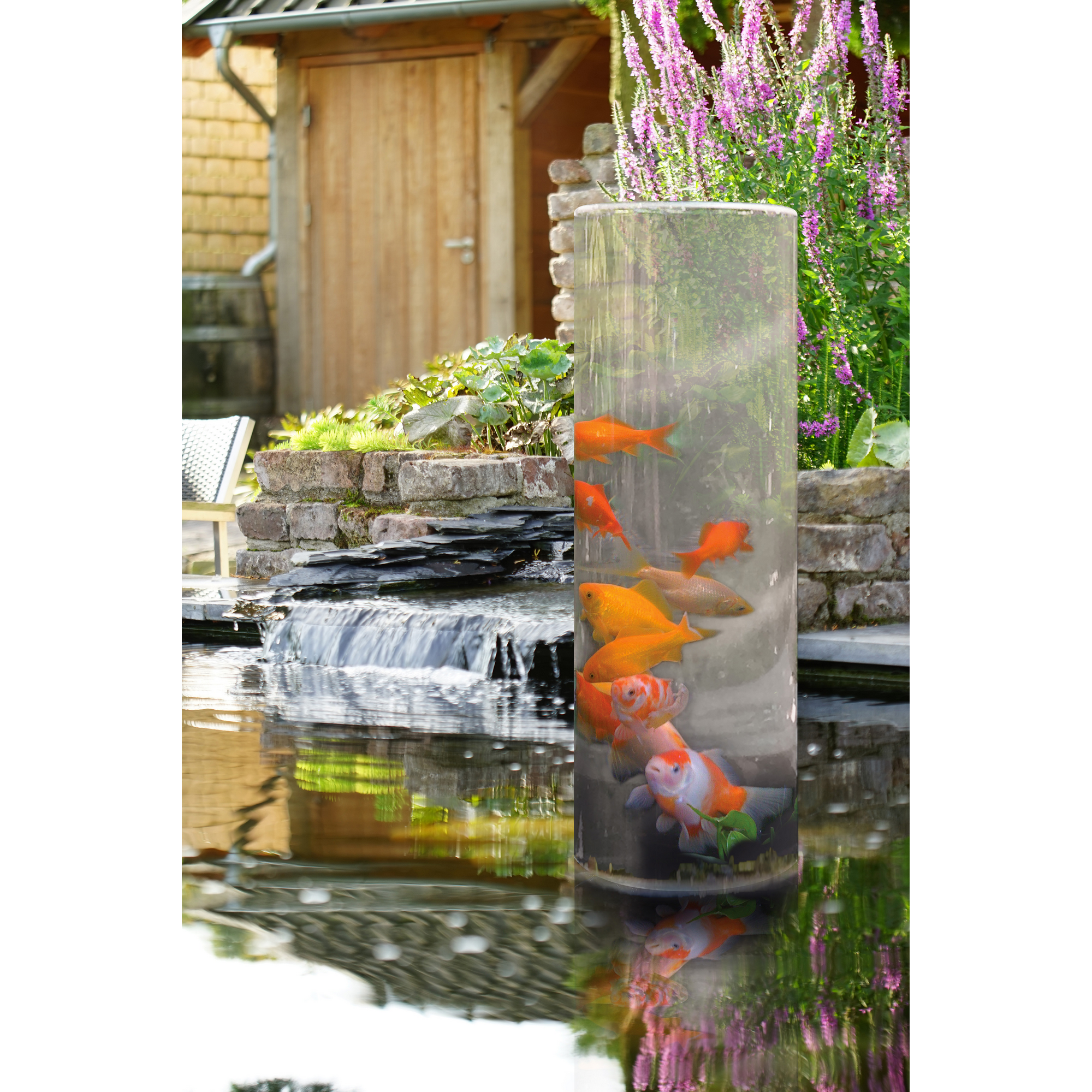 Ubbink Teichdekoration 'FishTower 66' 20 x 20 x 86 cm 2