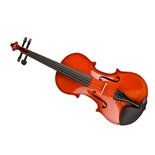 Violine Anfänger Akustische Violine Aus Massivem Holz Für Anfänger Mit Bogensaiten Und Schulterstütze (Color : 1/4)