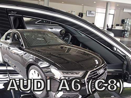 Heko Windabweiser für Audi A6 C8 Avant 2018-4, 5 Türen Limousine/Avant, 2 Stück