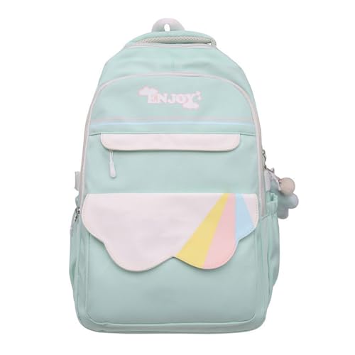 Schulrucksack Einfacher Reiserucksack Laptop Rucksack Teenager Schultasche Große Kapazität Rucksack