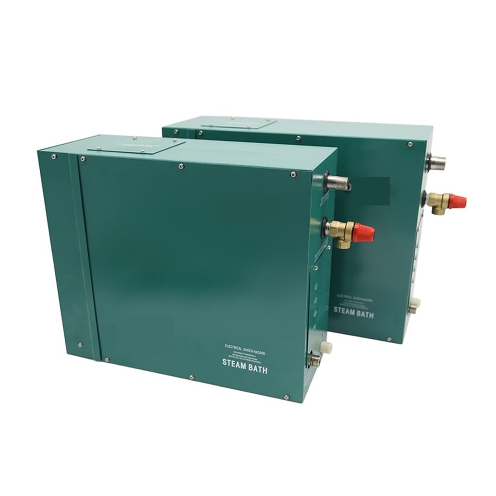 BINGNU Dampfsauna-Generator Kommerzieller Selbstdraining-Dampfgenerator Duschsystem Sauna trocken nasse Dampfscheiben Dampfausrüstung Dampfmaschinen-Dampfgenerator für Home Spa(Size:DO-60)