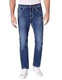 PIONEER AUTHENTIC JEANS Herren Jeans Rando | Männer Hose | Regular Fit | Blue Denim/Washed Washed | Blue Used Buffies 6752 6824 | 42W - 32L