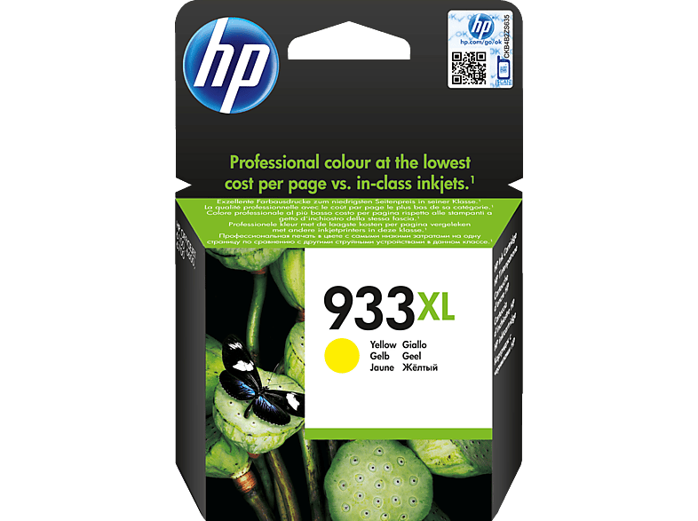 HP 933XL Tintenpatrone Gelb (CN056AE)