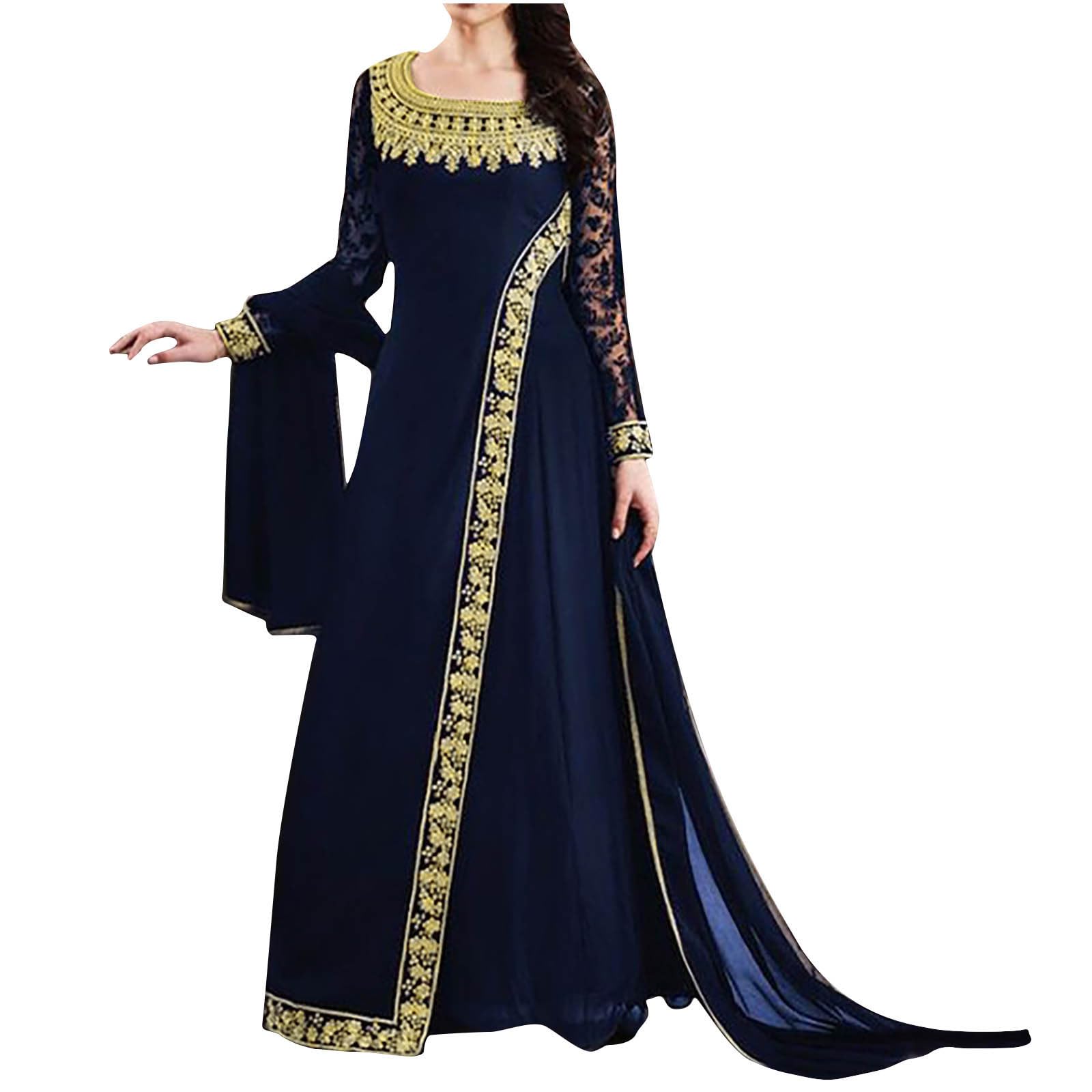 WANGTIANXUE Renaissance Kleid Damen Mittelalter Viktorianischen Königin Kleider Renaissance Mittelalter Cosplay Uniform Halloween Kostüm für frauen Lang Court Elegant Mittelalter Kleid