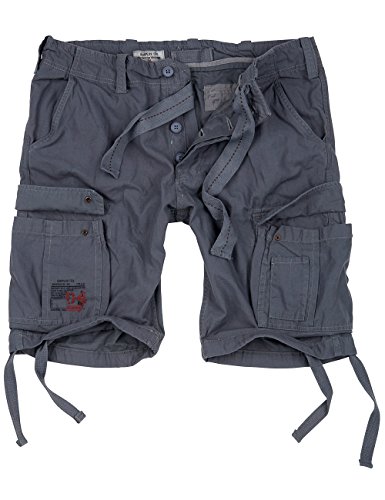 Surplus Herren Airborne Vintage Cargo Shorts, grau, Größe 5XL