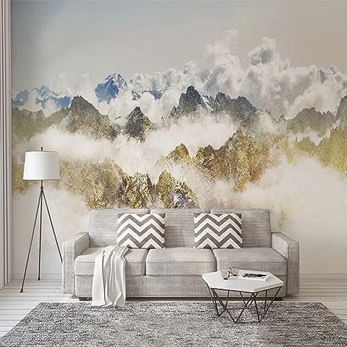 XLMING Jinshan-Wolken 3D Tapete Home Dekoration Wohnzimmer Sofa Schlafzimmer Tv Hintergrund Wand-430cm×300cm