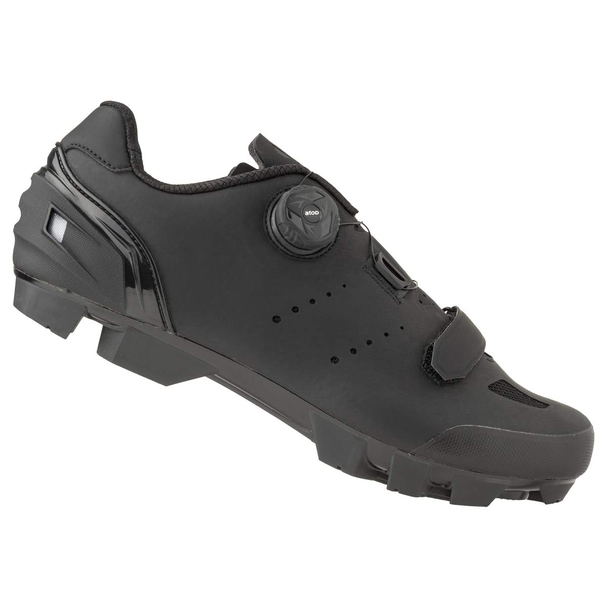 AGU Unisex-Adult Nero Scarpe MTB M610 Suola in Nylon e Chiusura, One Size