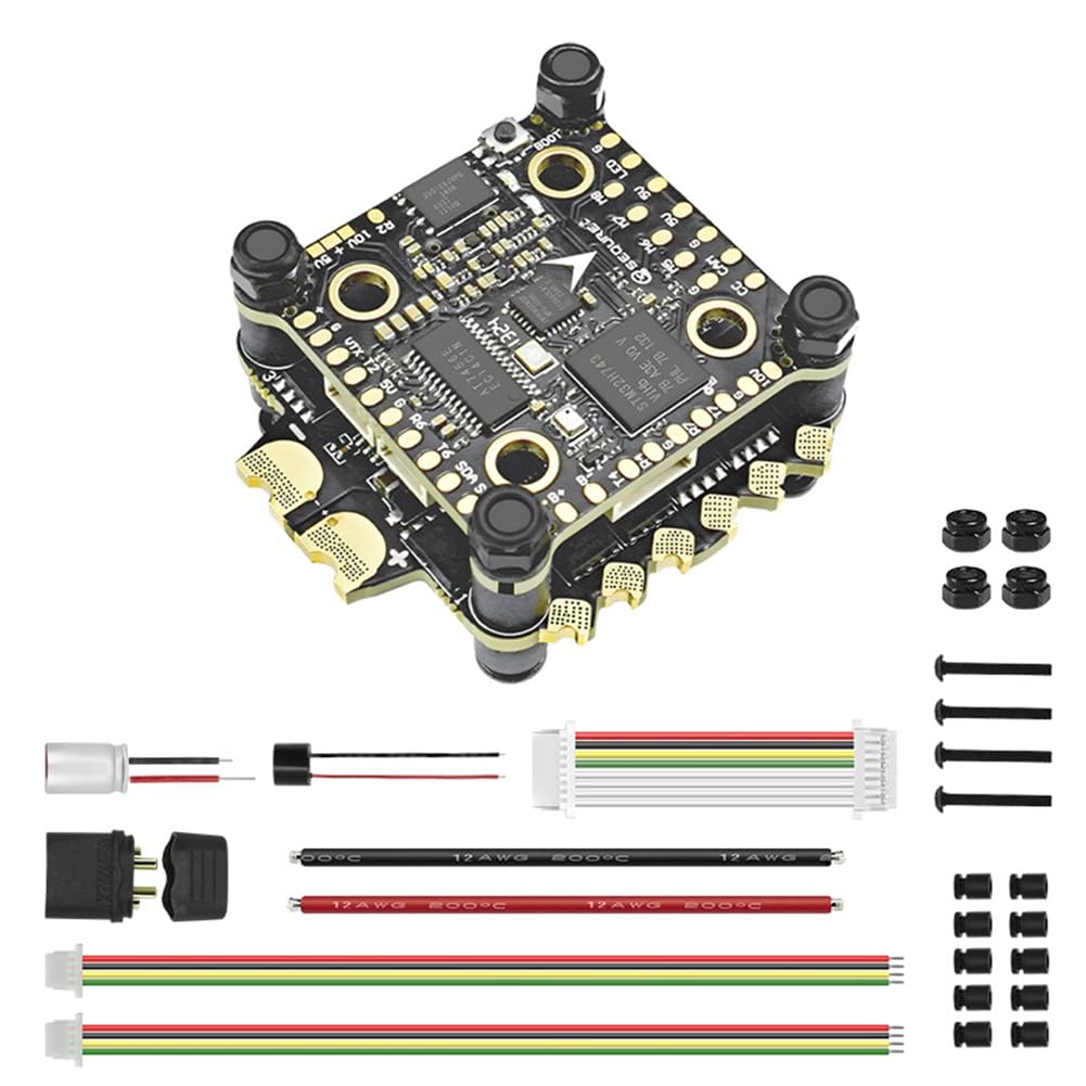 Yeihhtuk H743 und E70 G2 BLHeli 32 Stapel 4-8S MPU6000 Flugregler 70A 128K 4 in 1 ESC (AM32)