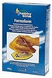 Glorex 6 2310 10 - Formaform, gummielastische Formbaumasse, 1250 g, mit Liquid und Thermoplan, aus natürlichen gelatineartigen Stoffen