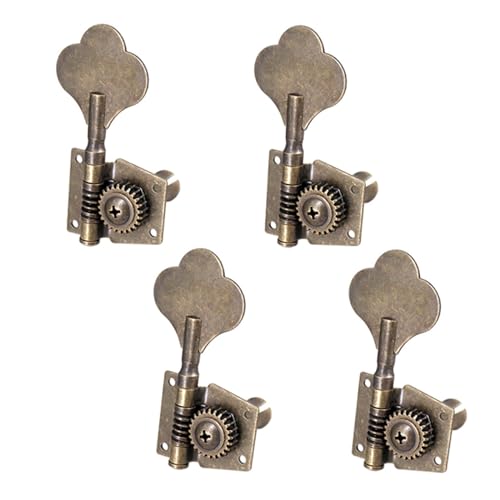 Strings Tuning Pegs Mechaniken Für Gitarre Gitarre Vintage Open Tuning Key Pegs Mechaniken Mechaniken 4R für 4 Saiten Bass