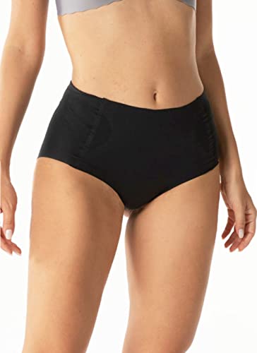 Damen Po Push Up Unterhose - Super Soft Booty Enhancer Bigger Butt Slips Bum Pushing Unterwäsche Body Shaper Gesäßbrötchen Gepolsterte Höschen Fake Ass Pant,Schwarz,M