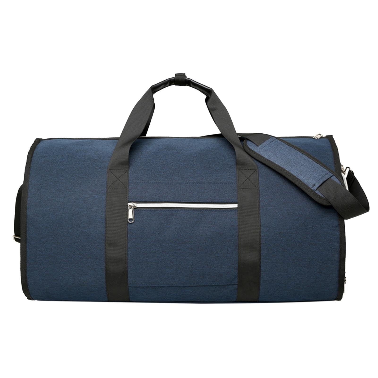 Umwandelbare Reise-Kleidertasche | Nylon-Reise-Kleidertasche mit Schultergurt | Kleidersack mit Schultergurt | wandelbare Mehrzwecktasche für Business und Reisen, blau, Refer to , Unisex