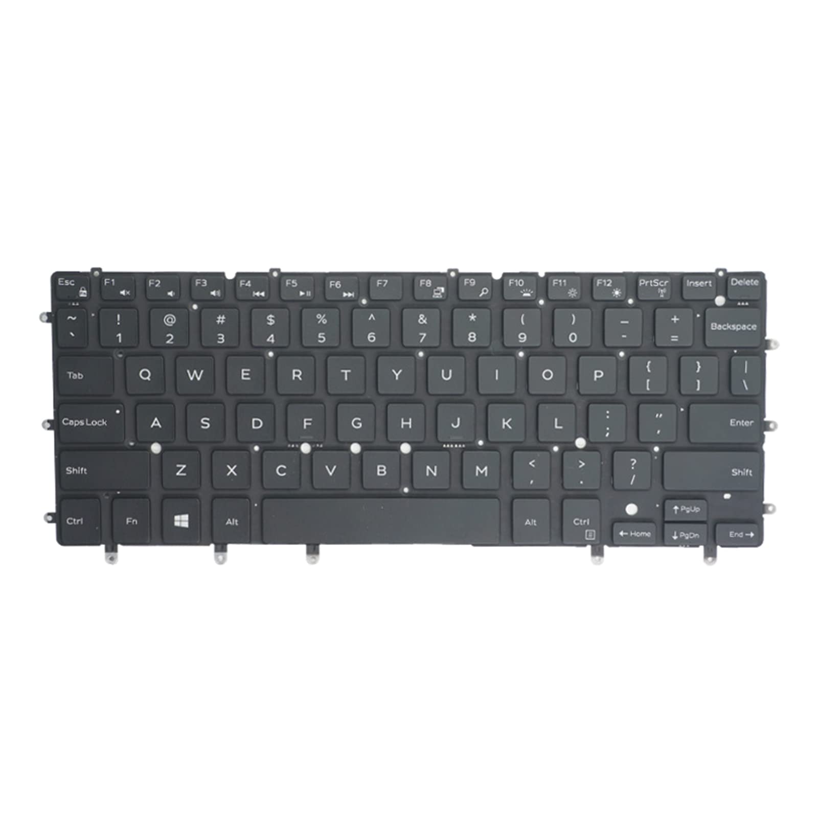 WELLDOER Spanische Tastatur mit Hintergrundbeleuchtung für 13 7000 7347 7348 7352 7353 7359 15 7547 7548 9343 9350 9360 N7548 13