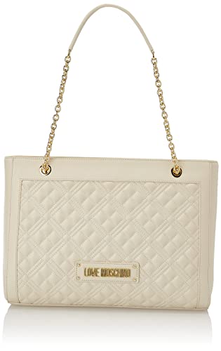 Love Moschino Damen BORSA A SPALLA Umhngetasche, Weiß, Einheitsgröße