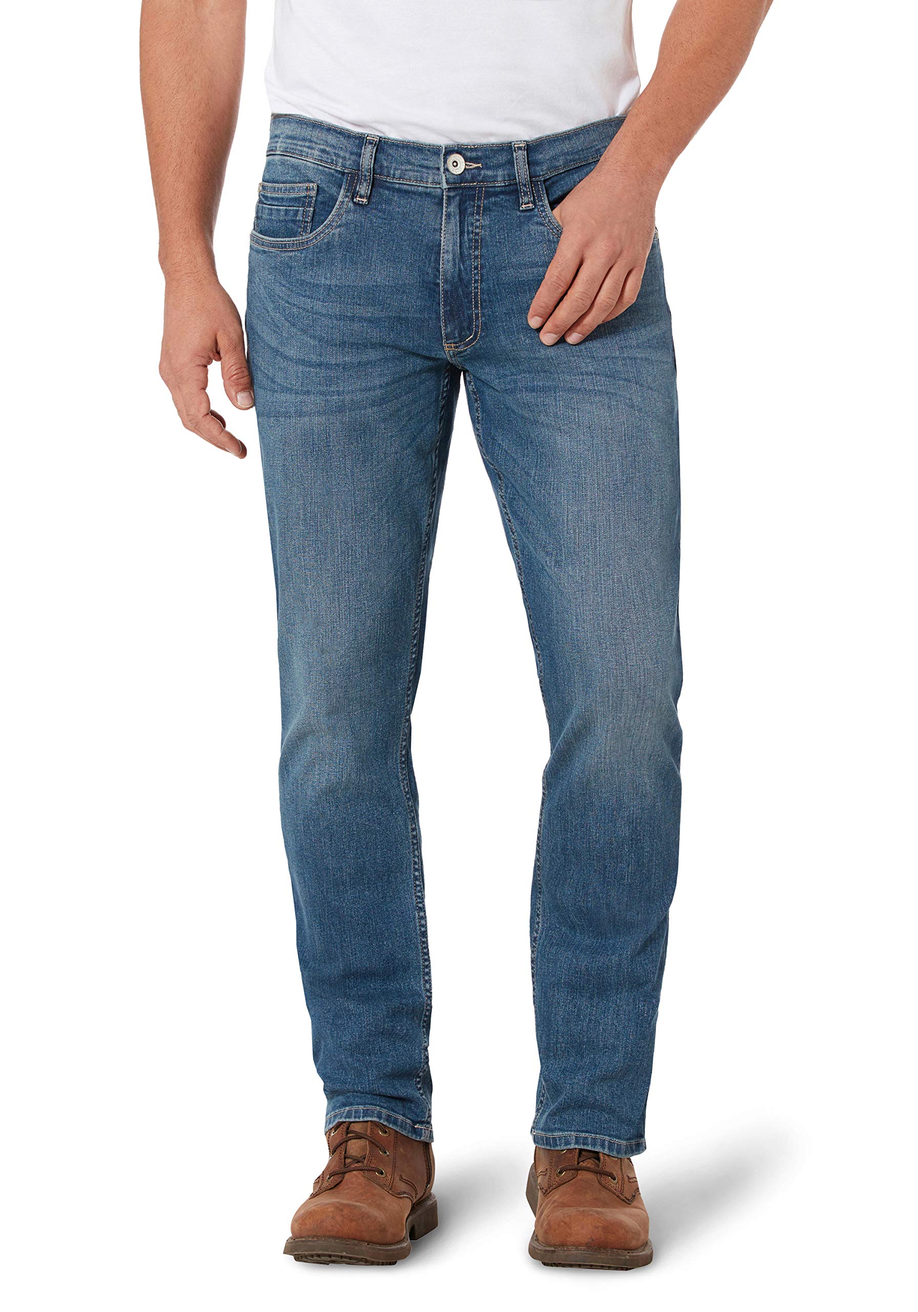 HERO BY JOHN MEDOOX Slim Straight Stretch 81 lightblue wash 36 99% Cotton, 1% Elasthane W36 L 32