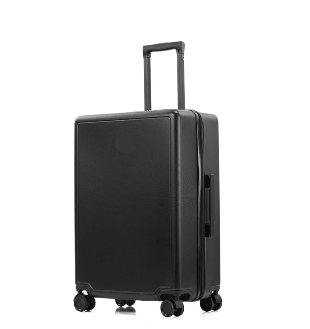 Habrur Rollkoffer Koffer Trolley Koffer Mit Rollen, Leichtes ABS-Gepäck Mit Hartschalenstruktur Für Geschäftsreisen Koffer Gepäck Reisekoffer (Color : A, Size : 26inch)