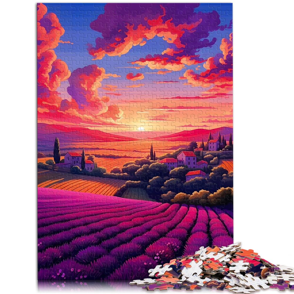 Puzzle für Puzzle Wunderbare Welt, 1000-teiliges Puzzle für Erwachsene, Holzpuzzle, jedes Teil ist einzigartig – anspruchsvolles, unterhaltsames Familienspiel, 1000 Teile (50 x 75 cm)