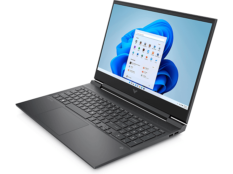 HP Victus 16-d1376ng, Notebook mit 16,1 Zoll Display, Intel® Core™ i7 Prozessor, 16 GB RAM, 512 SSD, NVIDIA GeForce RTX 3060, Schwarz