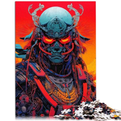 Spielgeschenk Jigsaw Warrior 1000-teiliges Puzzle für Erwachsene Puzzle Holzpuzzle Familienspiel Stressabbau Schwieriges Herausforderungspuzzle 1000 Teile (50 x 75 cm)