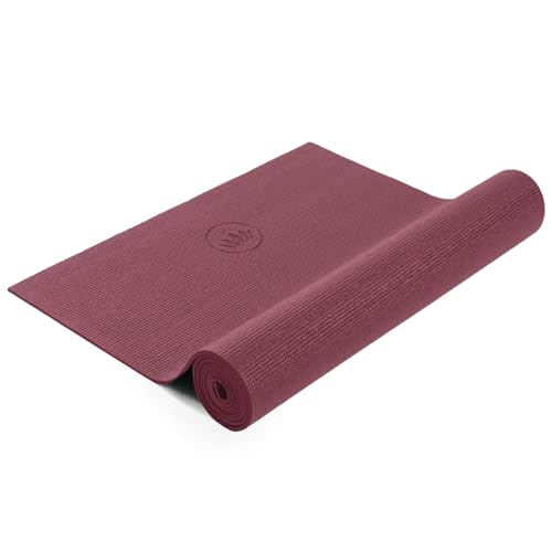 Lotuscrafts Yogamatte Mudra Studio XL [5mm Dicke] - Hautfreundlich & Schadstoffgeprüft - für Anfänger und Fortgeschrittene - Profi Matte für Yoga, Pilates, Sport und Training