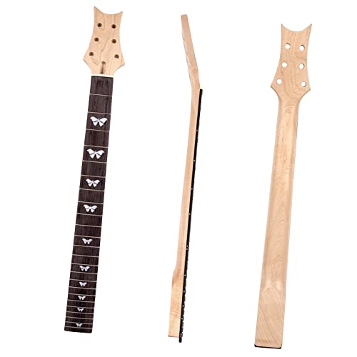 Gitarrenzubehör E-Gitarrenhals Canada Maple 24 Fret For ST Parts Bolt-on C Shape Gitarre Hals Ersatz