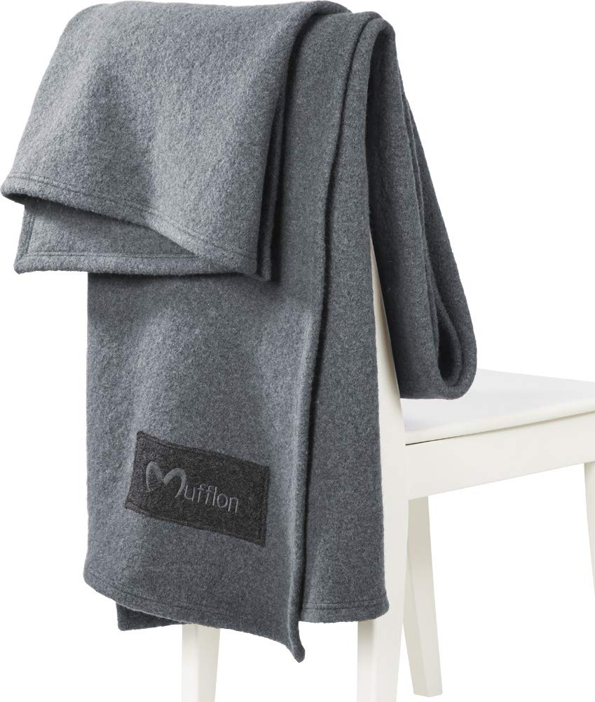 Mufflon W300 Mu-Plaid II Grey 220 x 140 cm