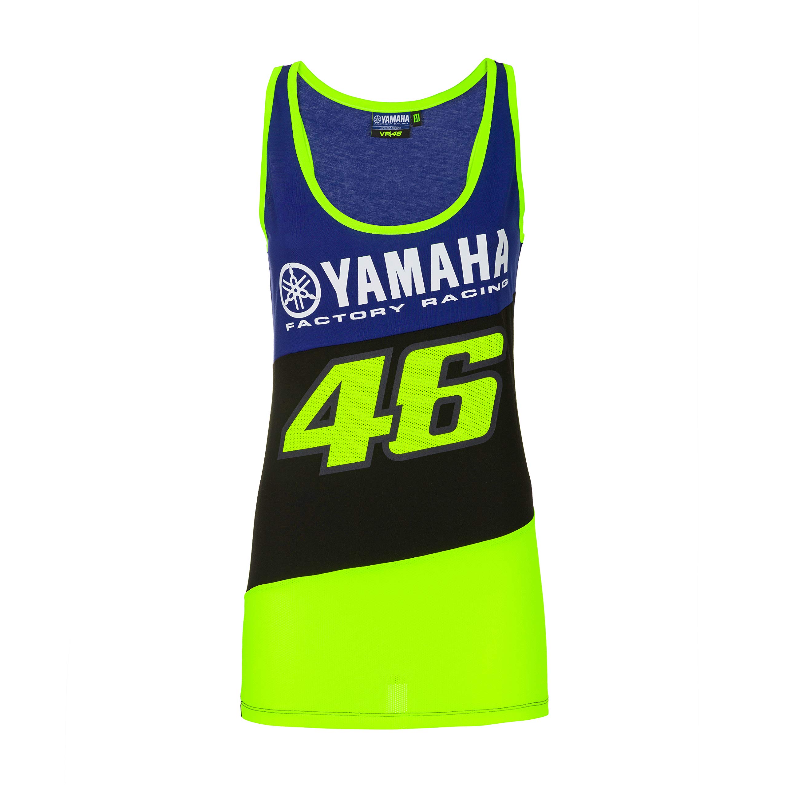 Valentino Rossi Tank-Top Yamaha Dual, Königsblau, M