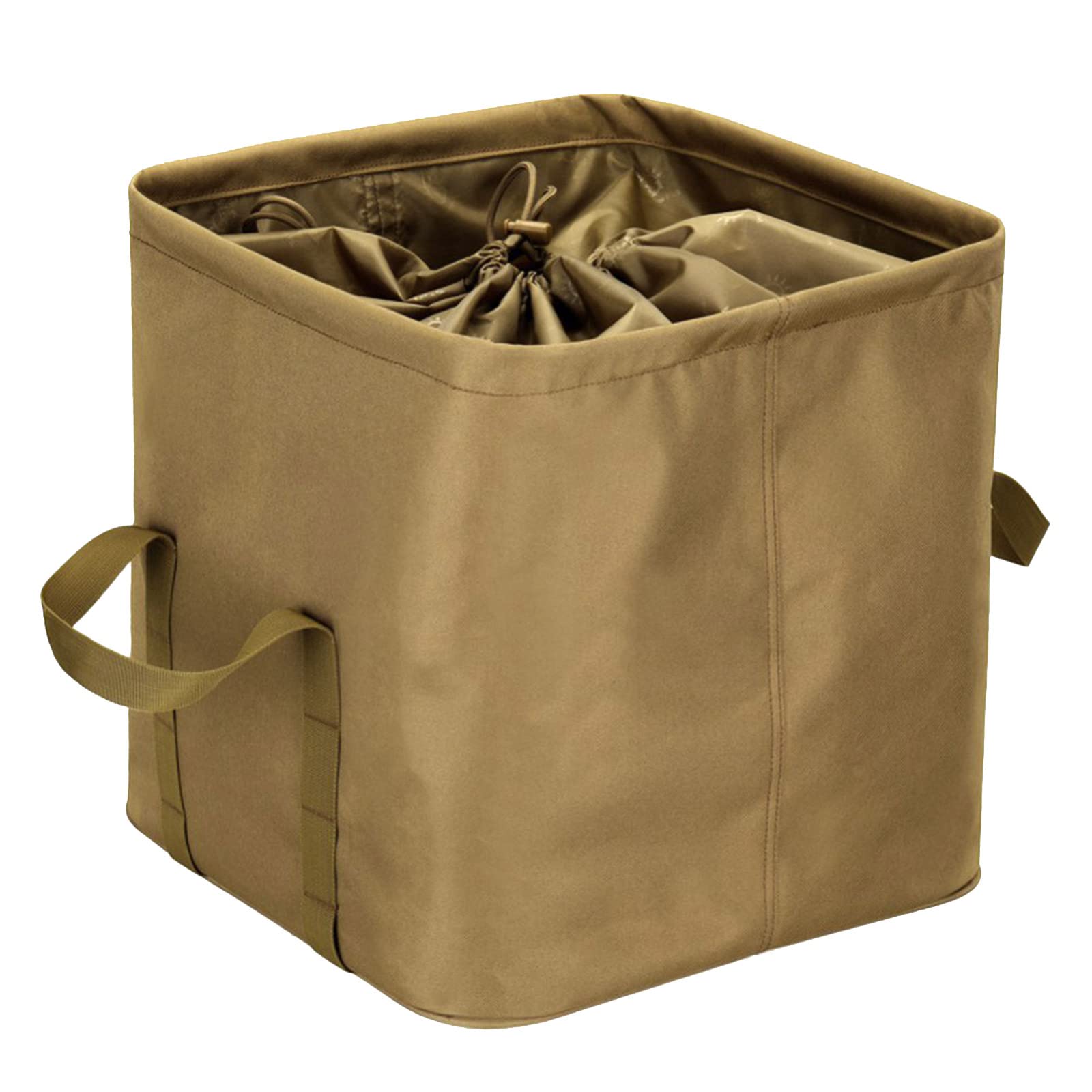 Eladcncmc Outdoor Großer Klapptisch Aufbewahrungskorb Wasserdicht Camping Grilltisch 600D Polyester Tasche