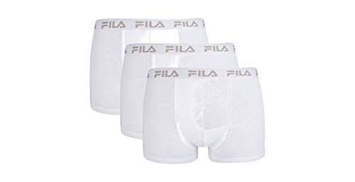 Fila FU5004/3 Herren Boxershorts, XXL, weiß, 3 Stück