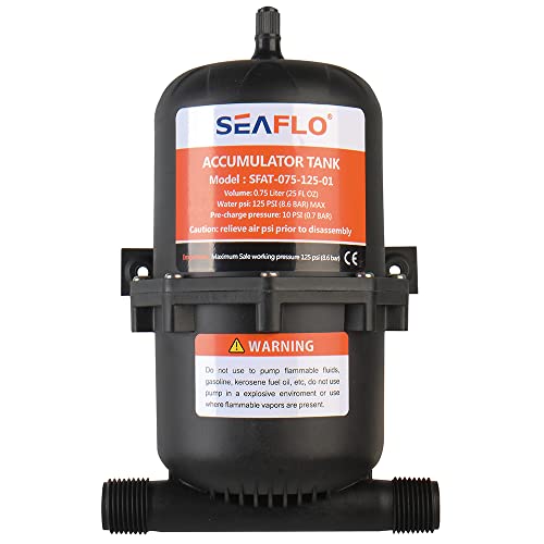 SEAFLO 0,75 Liter Druckspeicher