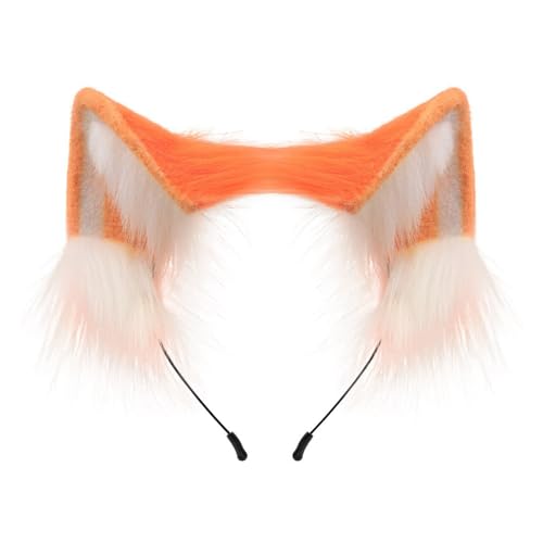 HRODA Stirnband Plüsch Haarteile Kopfbedeckung Haar Accessoire Partys Halloween Kostüm Cosplay Enthusiasten