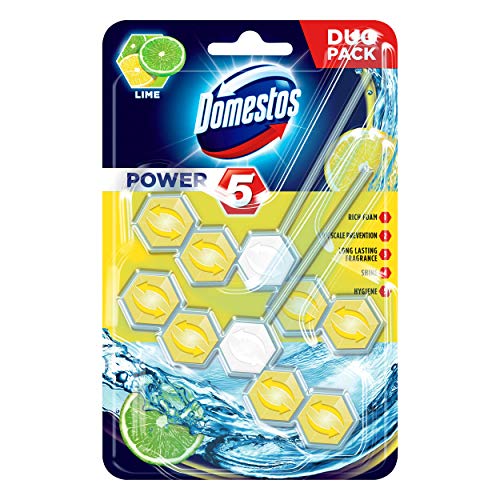 Domestos Power 5 Felgenblock, Limettengrün, 4 Stück