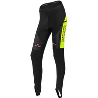 Radlerhose, BOBTEAM Colors lange Damen Radhose, Größe L, Fahrradbekleidung