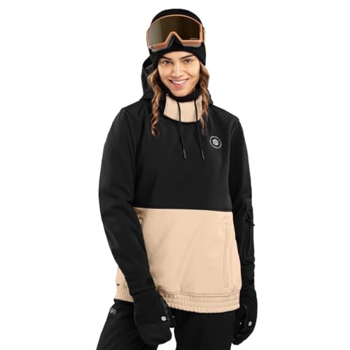 SIROKO - Skijacke für Damen W1-W Llaima - S - Schwarz/Beige