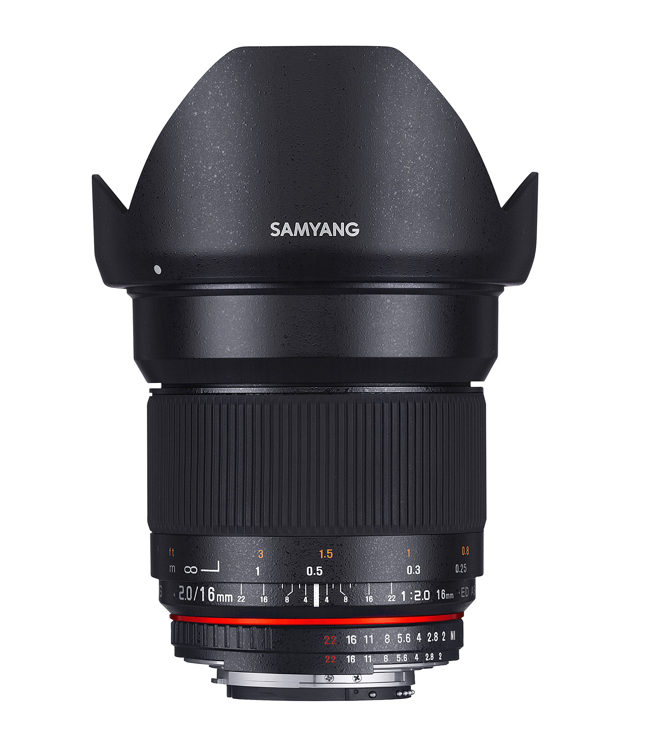 Samyang 16mm F2.0 Objektiv für Anschluss Sony Alpha