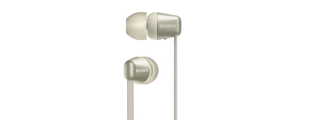 WI-C310N In-Ear Bluetooth Kopfhörer kabellos 15 h Laufzeit (Gold) (Gold)