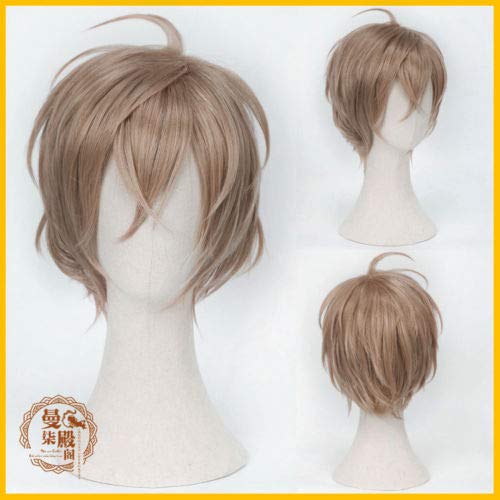 LINLINCD-Wig Anime Cosplay Division Rap Kampfhypnose MIC Doppo KannonzaKa Würfel Arisugawa Jiro Yamada Ichiro Saburo Gentarou Yumeno Jakurai Cosplay Perücke Hufumi Izanami (Color:Gentaro Yumeno)