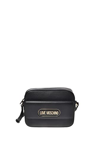 Love Moschino Damen Jc4405pp0fkp000 Umhängetasche, Schwarz, Einheitsgröße